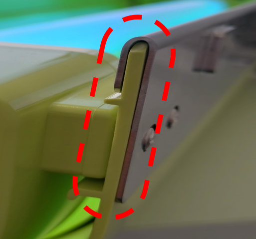 メインフレームのU字構造部