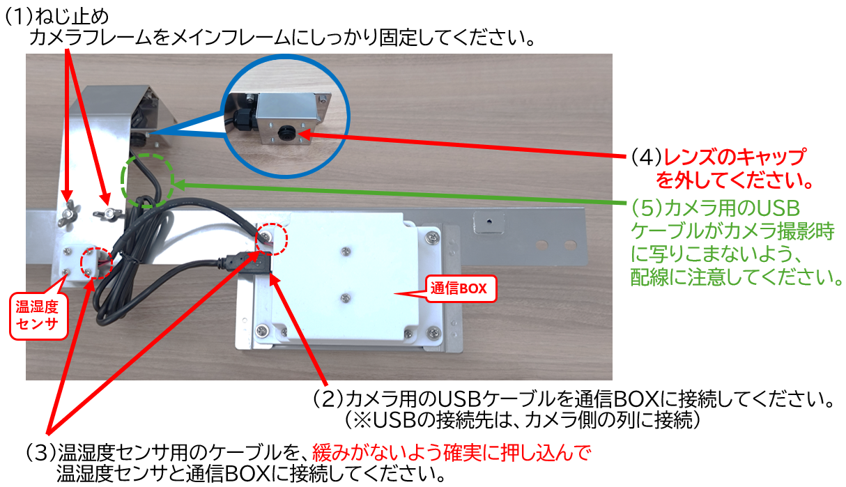 PIF‐02 取り付け準備